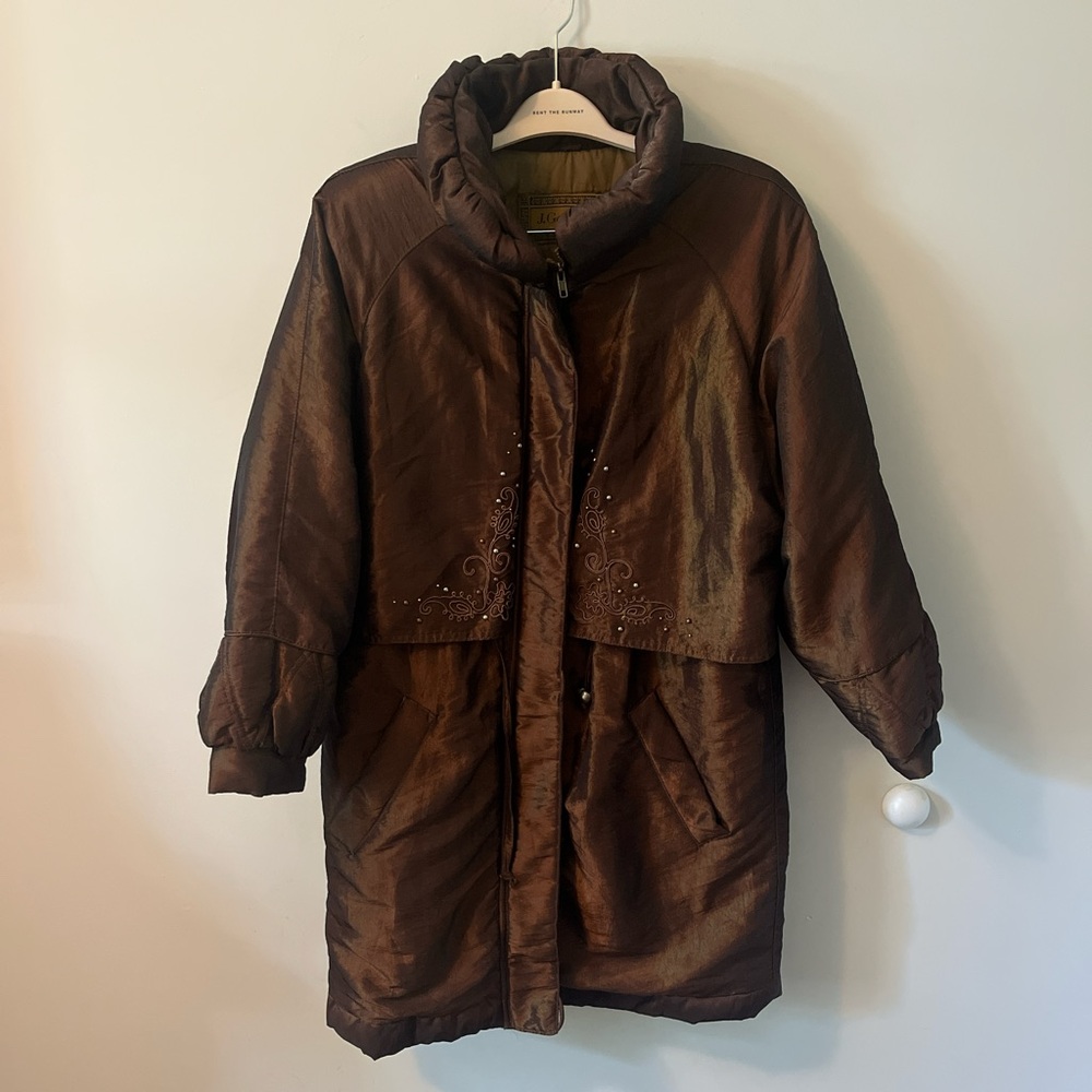 80s Beaded Puffer | Size M